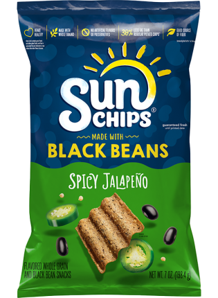 SunChips®<br>Black Bean Spicy Jalapeño