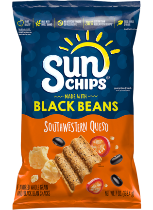 SunChips®<br>Black Bean Southwestern Queso